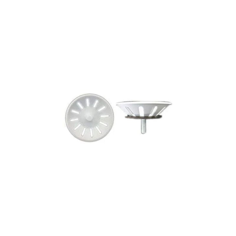 foto del prodotto cestino rimovibile in pvc bianco diametro 75mm