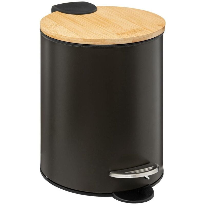 foto del prodotto cestino soft close 3l modern color grigio antracite 5five
