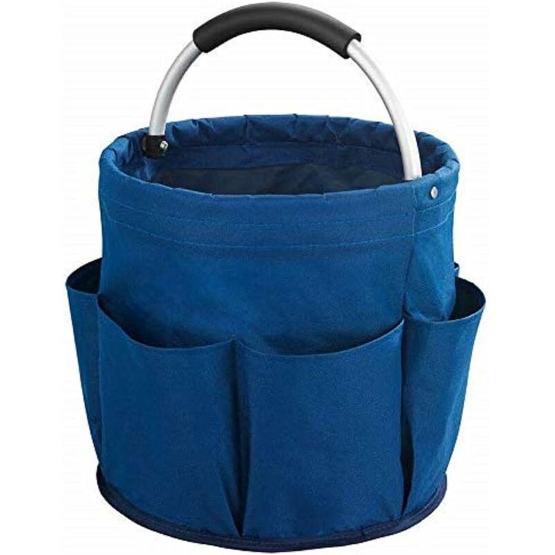 foto del prodotto cestino universale per prodotti per la pulizia, poliestere, 28 x 26,5 x 28 cm, blu ulisem