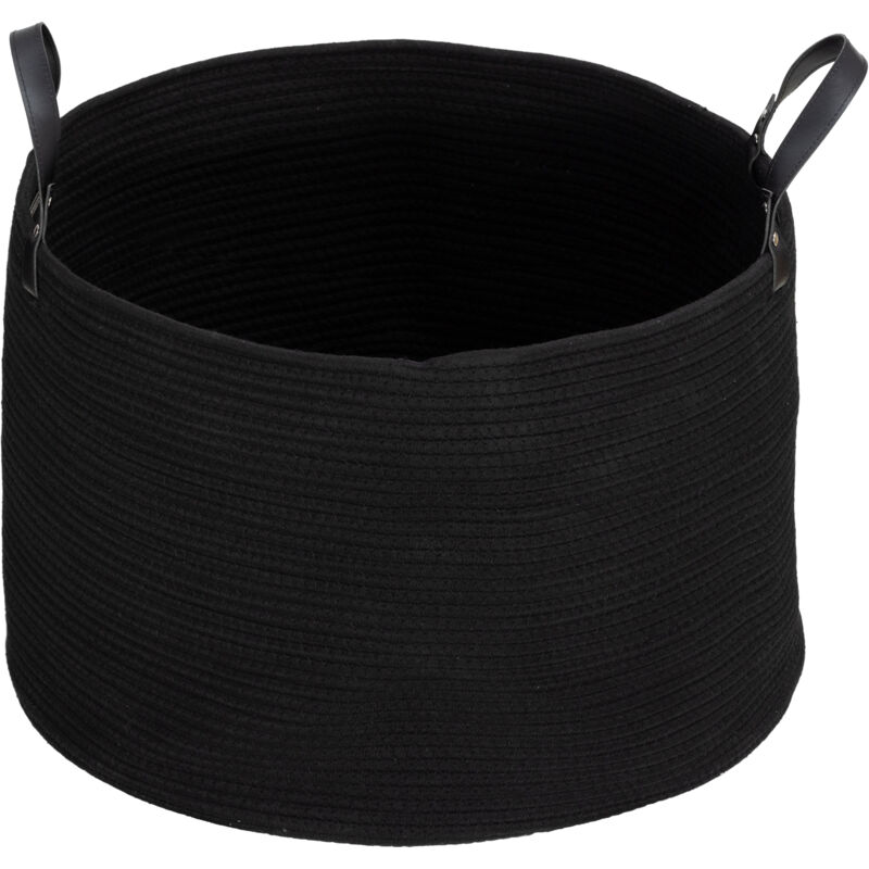 foto del prodotto cesto biancheria da 88l portatile e pieghevole 56x35.5 cm nero homcom