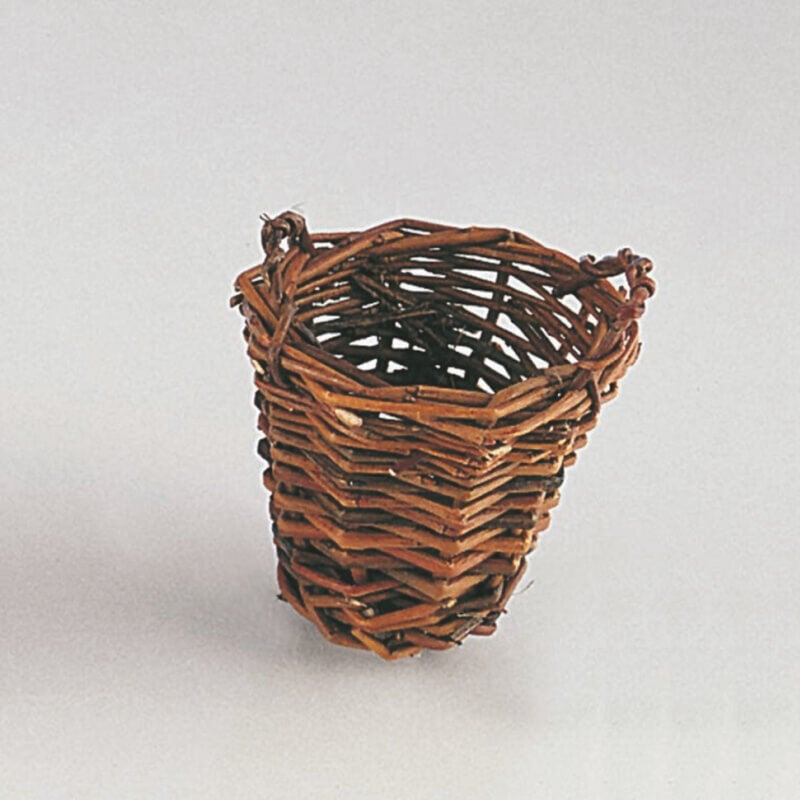 foto del prodotto cesto con manici 5x5 cm colore naturale per presepe