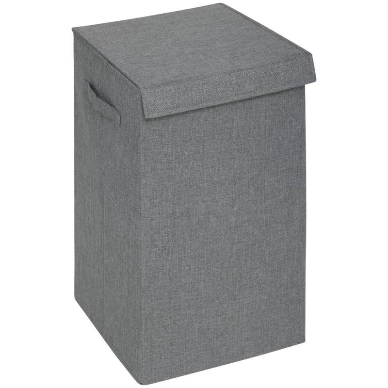 foto del prodotto cesto per biancheria colorama grigio 74l 5five