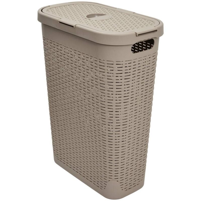 foto del prodotto cesto per la biancheria in rattan slim 40l 5five