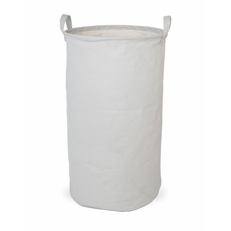 foto del prodotto cesto porta biancheria bucato salvaspazio 60 lt grigio mod. pod