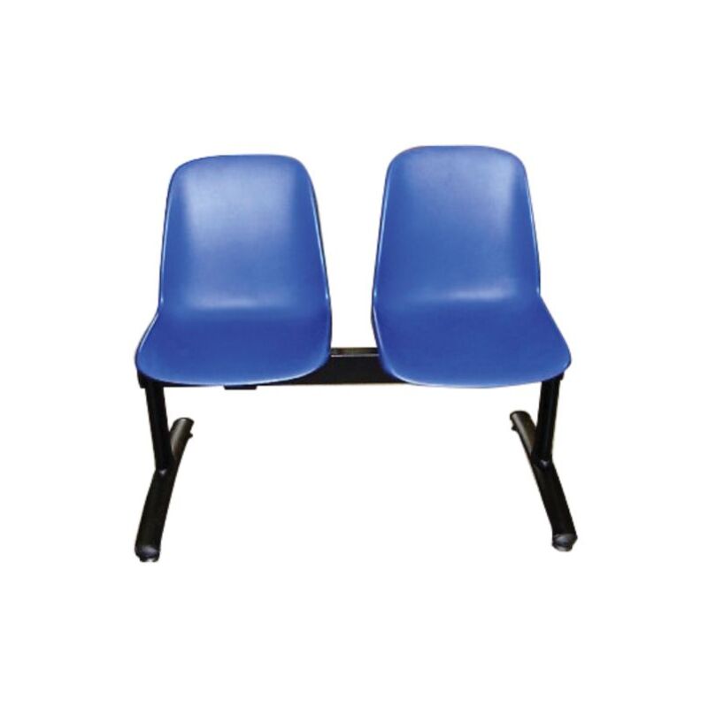 foto del prodotto cetof panca da interno da 2 a 5 posti in diversi colori 3 sedute blu