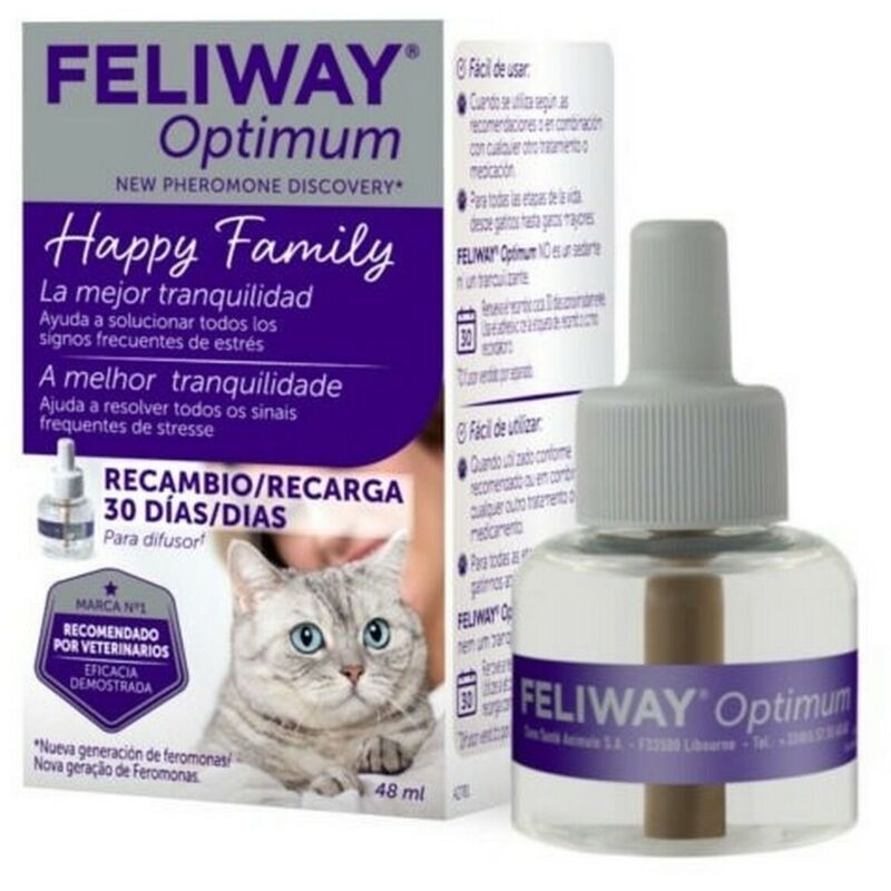 foto del prodotto ceva eliminatore di odori happy family gatto 48 ml