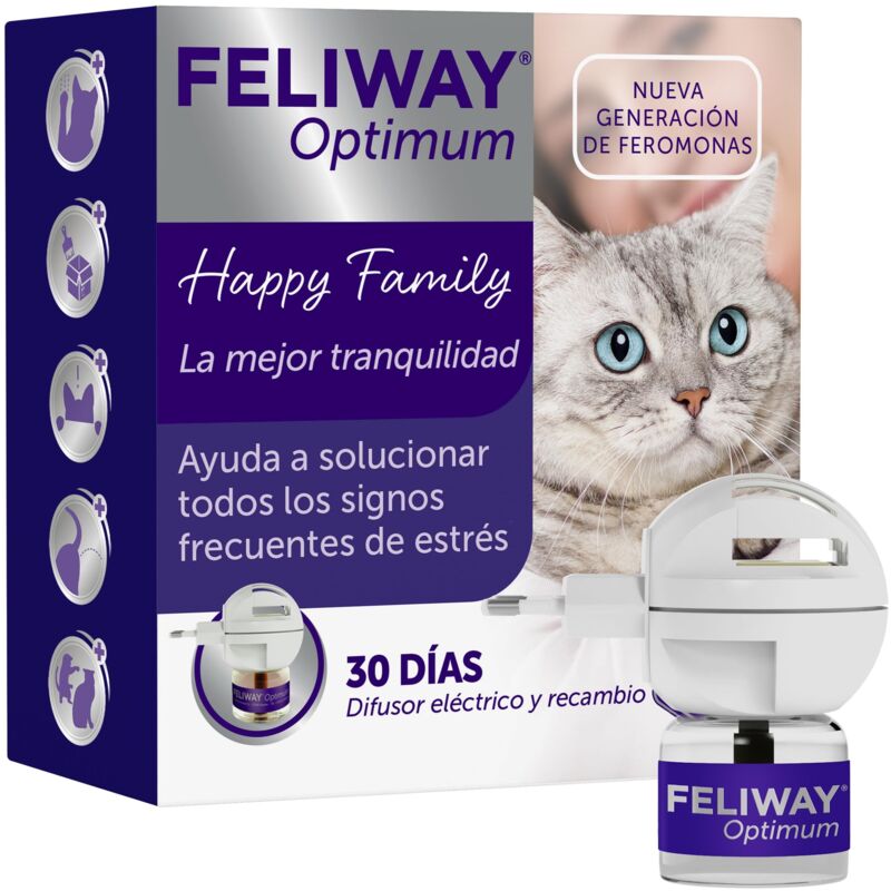 foto del prodotto ceva - feliway optimum diffuser sostituzione 48 ml