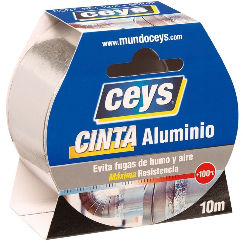 foto del prodotto ceys - nastro di alluminio in rotolo 10m x 50mm. 507616