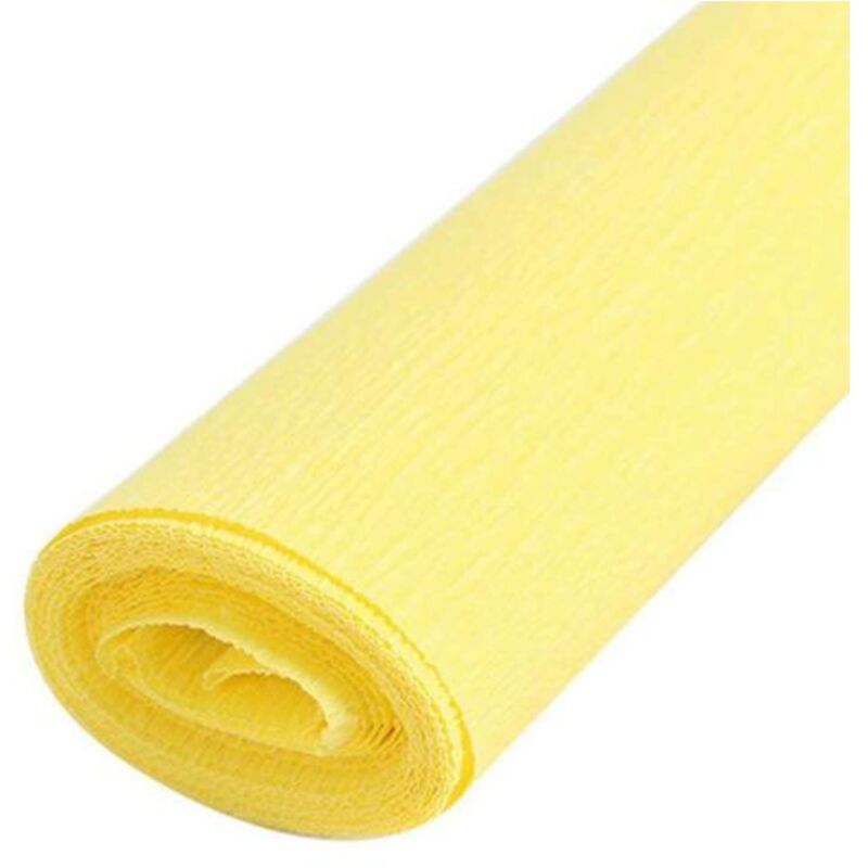 foto del prodotto cf.10 carta crespa 40gr. giallo 02 x1