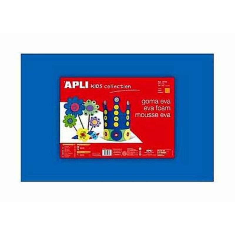 foto del prodotto cf. 5 gomma eva 40x60 blu apli x1
