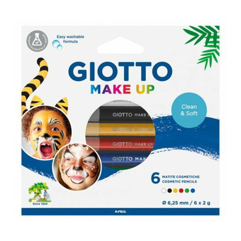 foto del prodotto cf.6 matite make up giotto 4740 colori classici x1