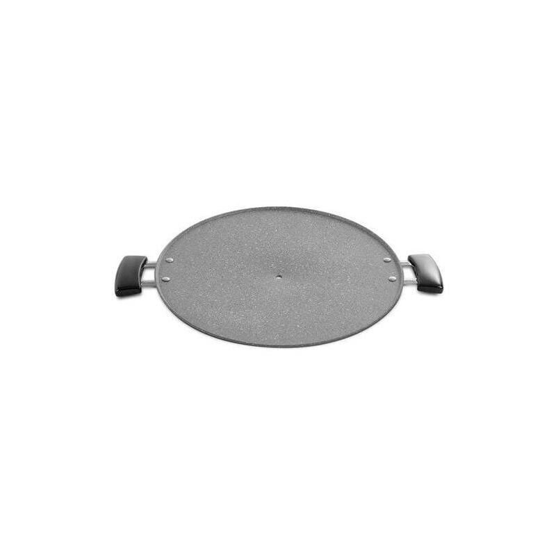 foto del prodotto cf piastra cottura pgs220 per barbecue cenedese 42cm nero
