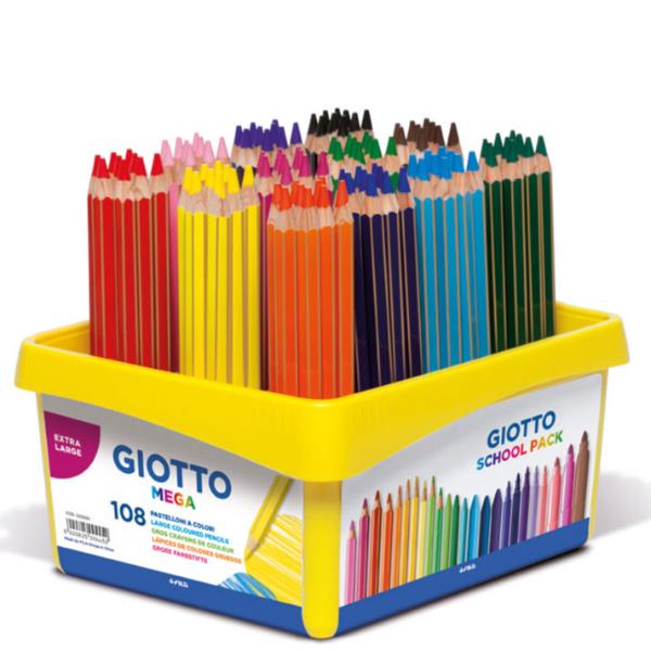 foto del prodotto cf108 pastelli maxi schoolpack a