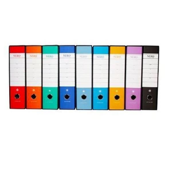 foto del prodotto cf12registratori prot 8cm blu - 0201150b