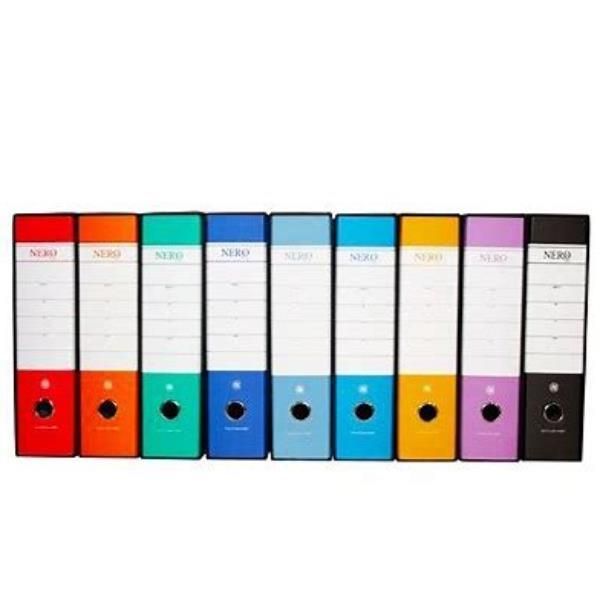 foto del prodotto cf12registratori prot 8cm nero - 0201150n