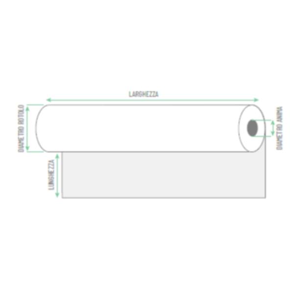 foto del prodotto cf2 rotolo plotter 60gr 91,4 x 50