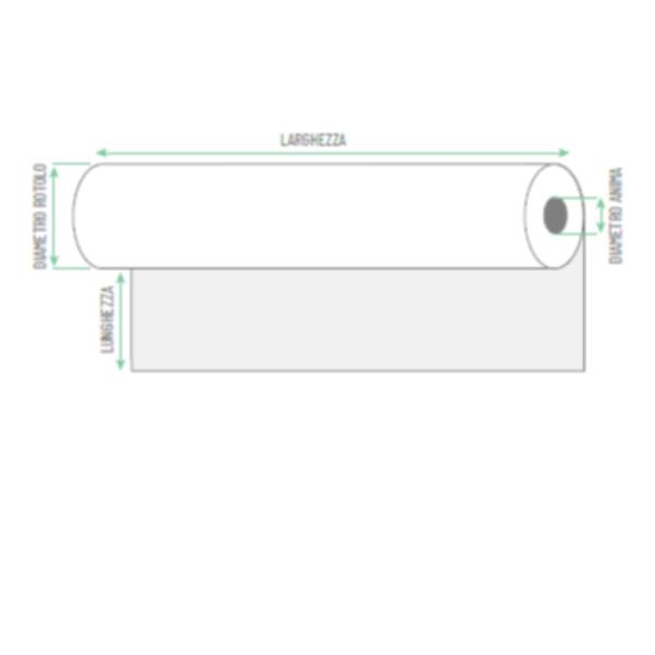 foto del prodotto cf2 rotolo plotter 90gr 91,4 x 50