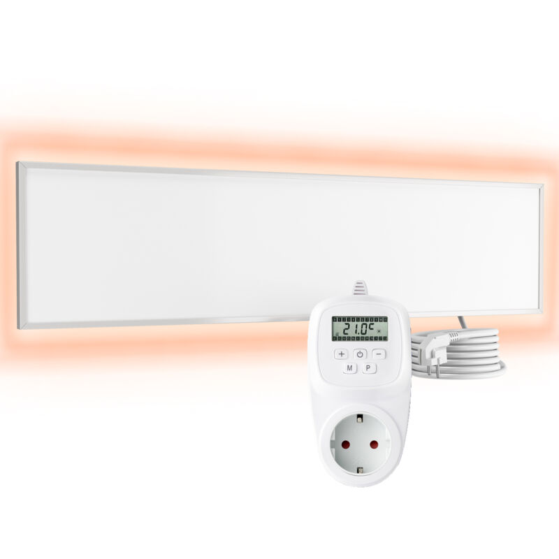 foto del prodotto cf360 120x30 cm pannello ad infrarossi per riscaldamento carbon crystal tecnologia pi recente ultrasottile per soffitti, panneli radianti per