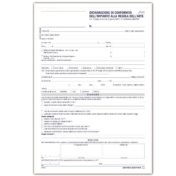 foto del prodotto cf50 sched dich.conf.imp.regol arte 88425000g