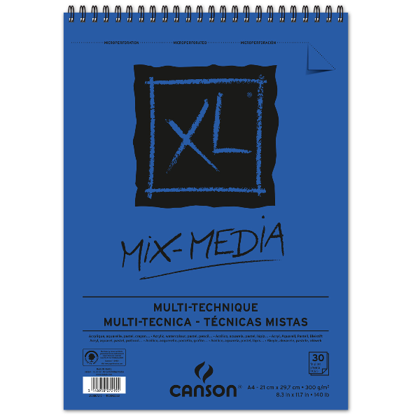 foto del prodotto cf5album spir. xl mix media a4