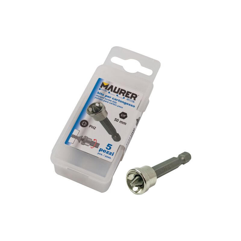 foto del prodotto cf5pz inserto per cartongesso ph2 1 4 x50 mm acciaio s2 maurer