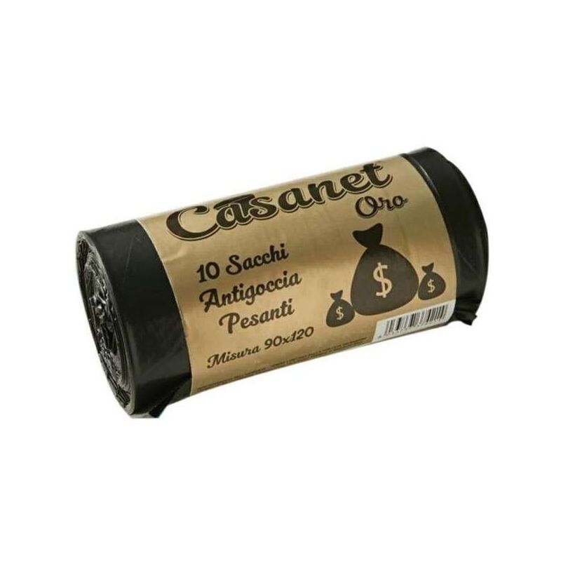 foto del prodotto cfadda casanet sacchi per la spazzatura nero 90x120 cm