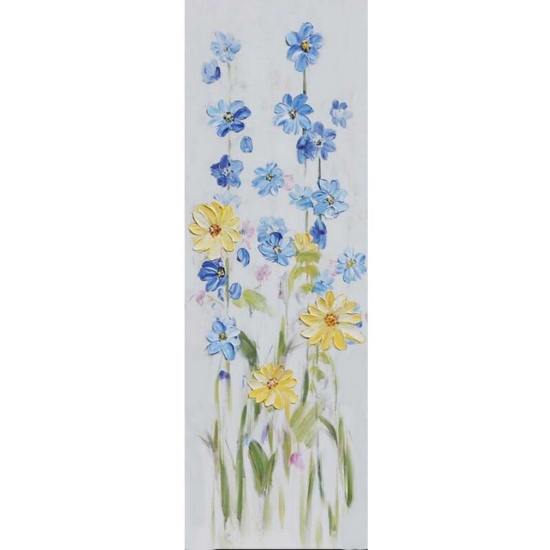 foto del prodotto cfadda dipinto su tela fiori vii