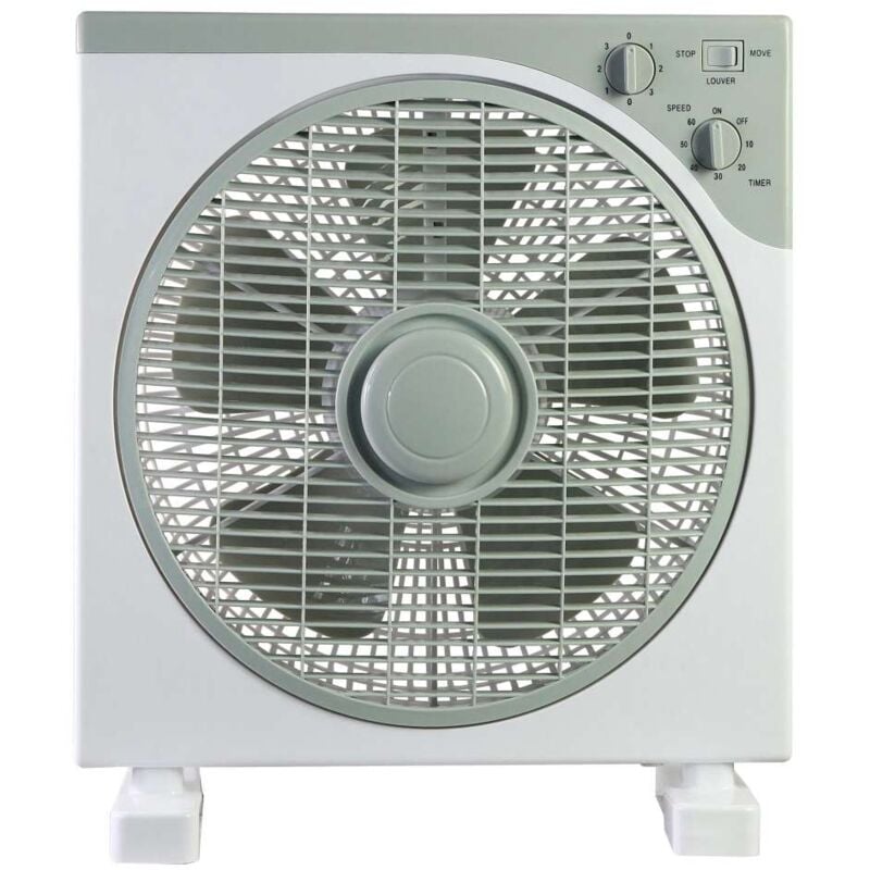 foto del prodotto cfadda dr.c ventilatore box grigio 30 cm da 35w con timer e tre velocit 