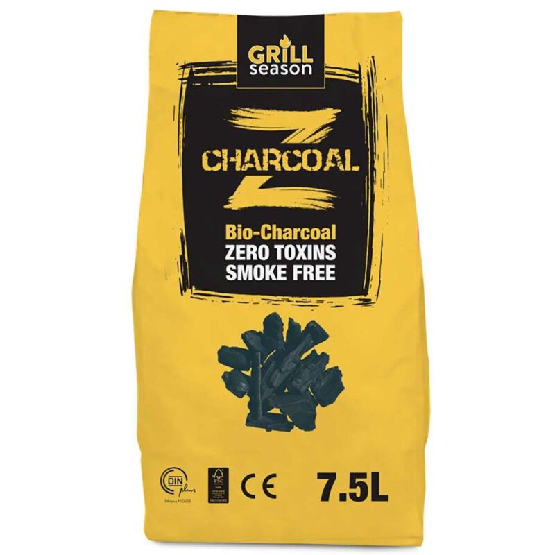 foto del prodotto cfadda grill season carbone biologico per barbecue in sacco da 7,5 litri