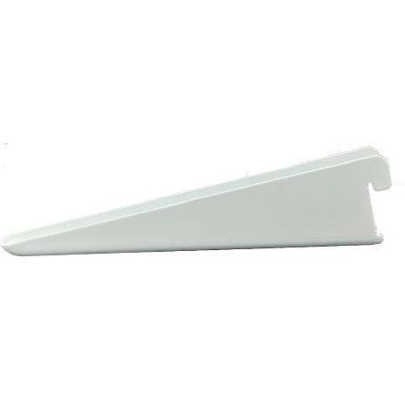 foto del prodotto cfadda mensola doppia in acciaio bianco 220mm