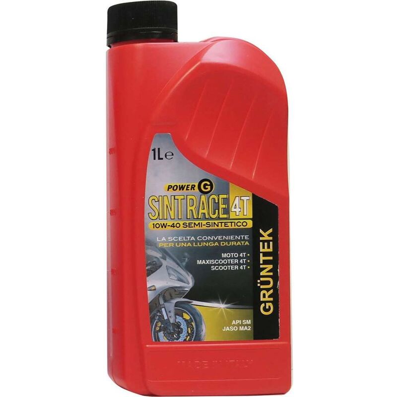 foto del prodotto cfadda olio sint race 4t 1l lubrificante semi sintetico moto e scooter