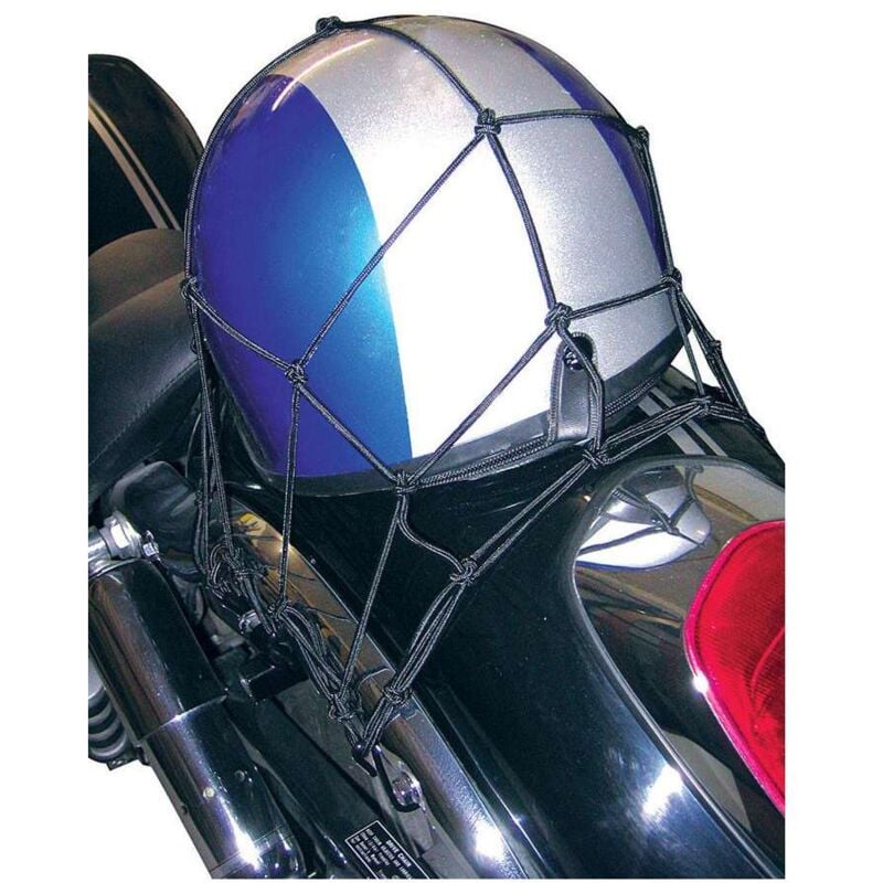 foto del prodotto cfadda rete elastica porta oggetti universale singola con ganci per moto