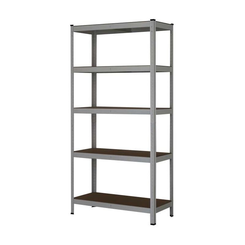 foto del prodotto cfadda scaffale multi ripiano in metallo bianco 90x40x180 cm