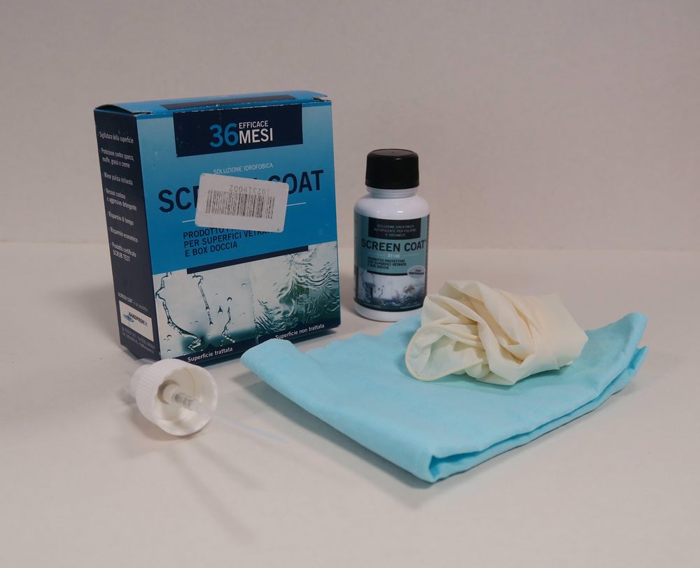 foto del prodotto cfadda screen coat kit trattamento anti acqua 50ml con guanto