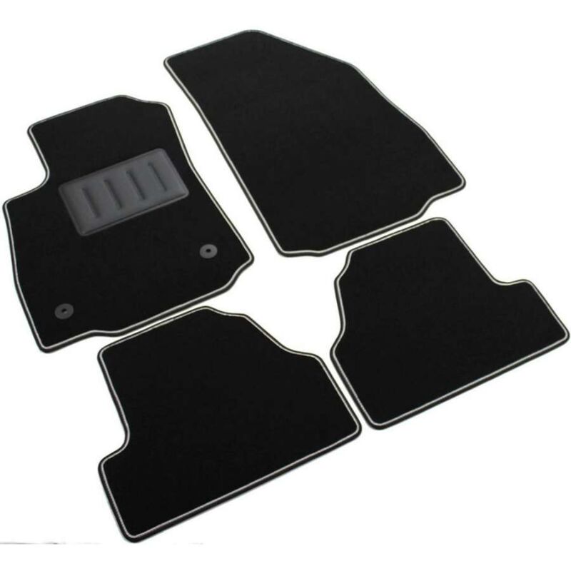 foto del prodotto cfadda set 4 tappetini auto opel mokka dal 2012 2016 , opel mokka x moquette neri antiscivolo sprint03410