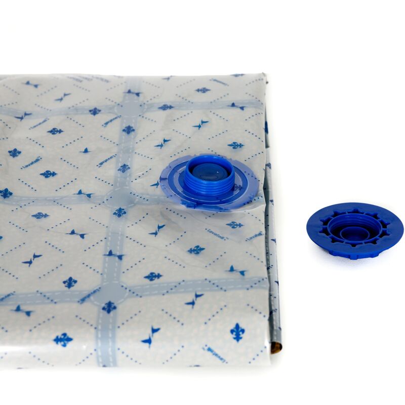 foto del prodotto cfadda set di 3 sacchetti sottovuoto coperte e piumoni, con pompa manuale, salvaspazio, buste sottovuoto vestiti, misura s 40x60cm per magliette,