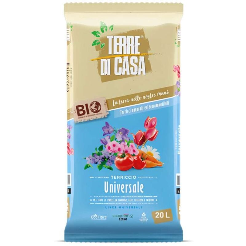 foto del prodotto cfadda terriccio universale terre di casa 20l bio e compostabile vigorplant