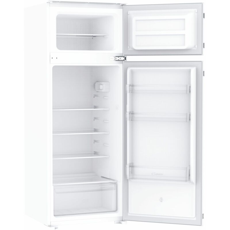 foto del prodotto cfbd2450 2esh. capacità netta totale 205 l. cerniera porta sinistra. classe climatica n-st, emissione acustica 39 db. capacità netta frigorifero