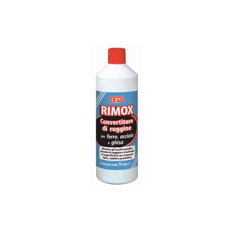 foto del prodotto cfg rimox convertitore disossidante elimina ruggine lucidante metalli pronto uso 1 lt