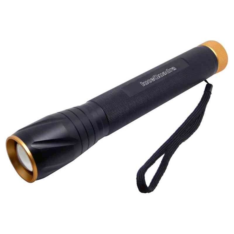 foto del prodotto cfg torcia metallo led nero led 10w