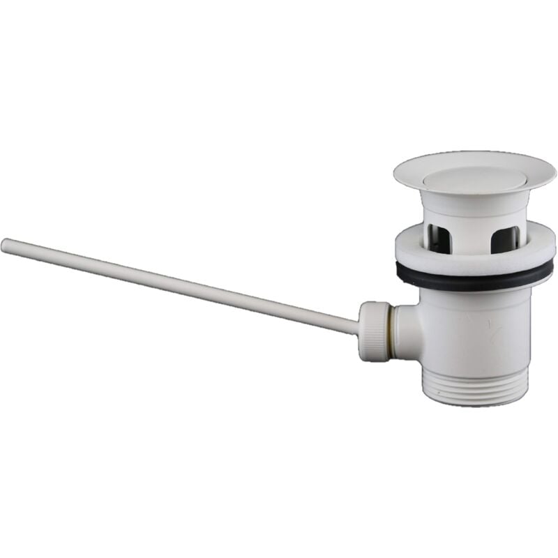 foto del prodotto cgs piletta di scarico universale 1 1 4 bianco opaco 004lch.33 bianco opaco