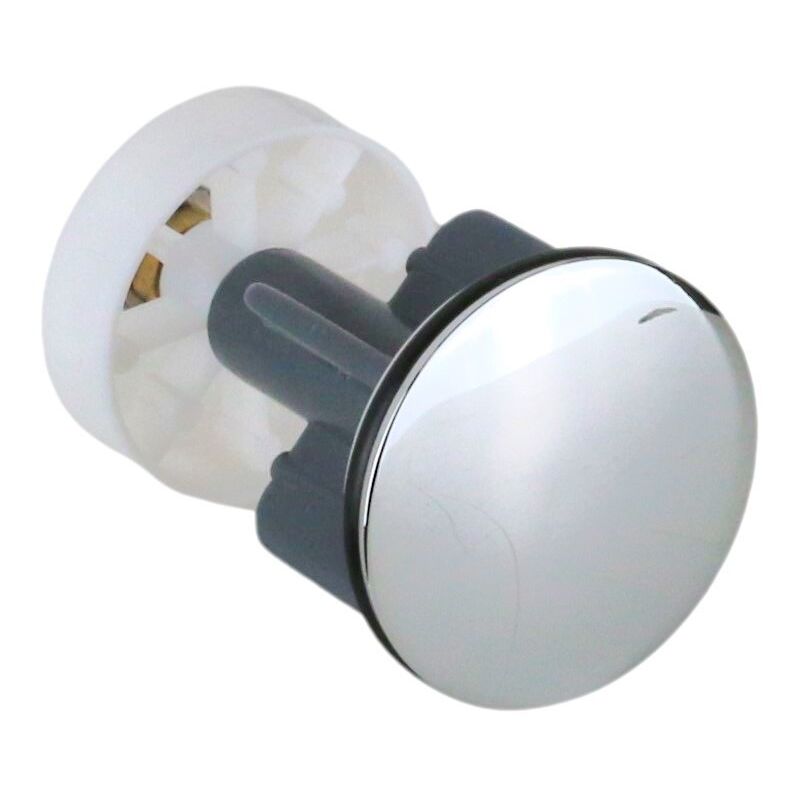 foto del prodotto cgs tappo di ricambio universale per piletta di scarico con salterello colore cromo t007l.01 cromo