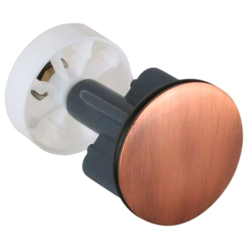 foto del prodotto cgs tappo di ricambio universale per piletta di scarico con salterello colore rame t007l.26 rame