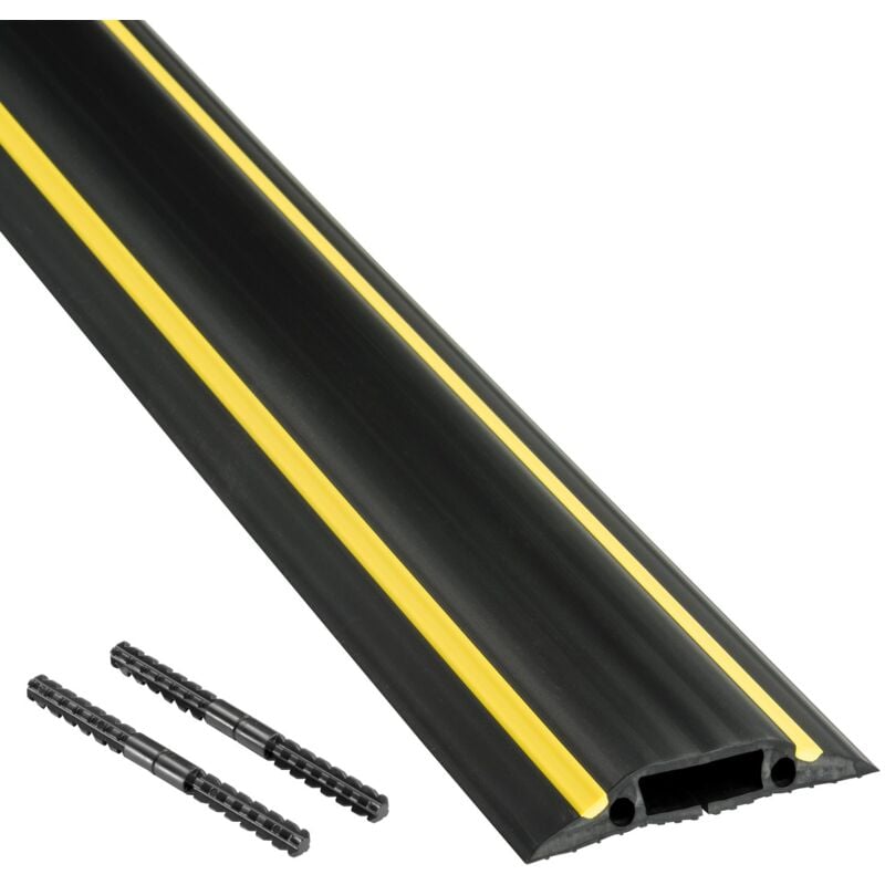 foto del prodotto chacon d line fc83h canalina pavimento, canalette elettriche, passacavi calpestabile, passacavo a pavimento cavit per cavi 30mm larghezza x