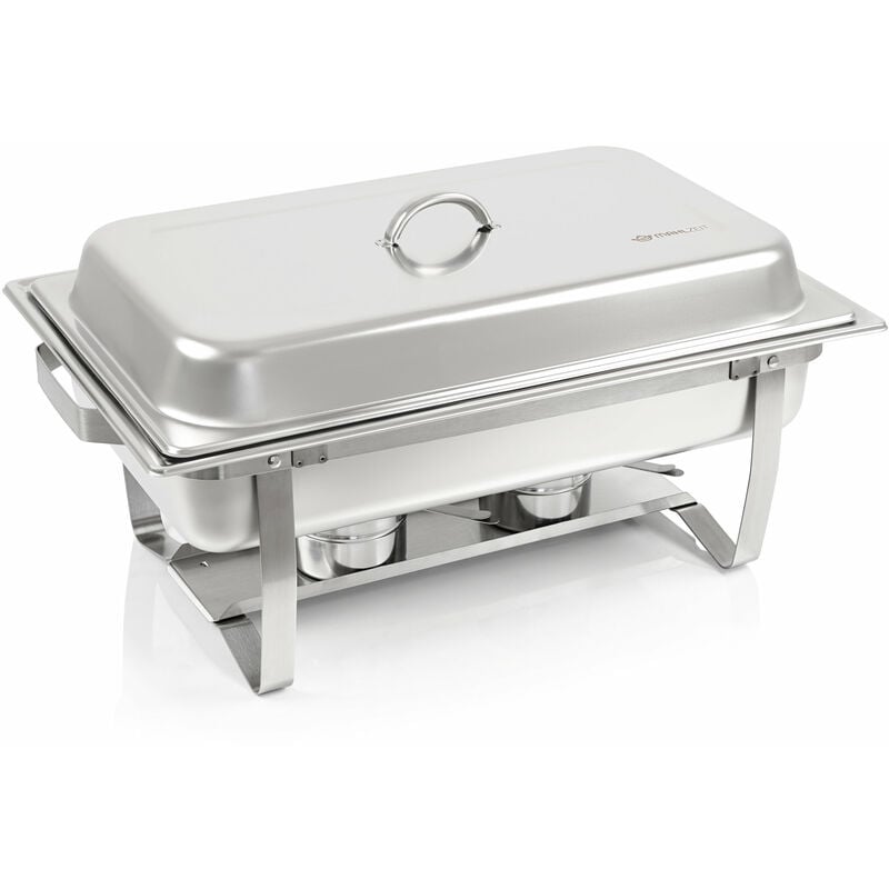 foto del prodotto chafing dish cannes con 3x 1 3 contenitori gn mahlzeit