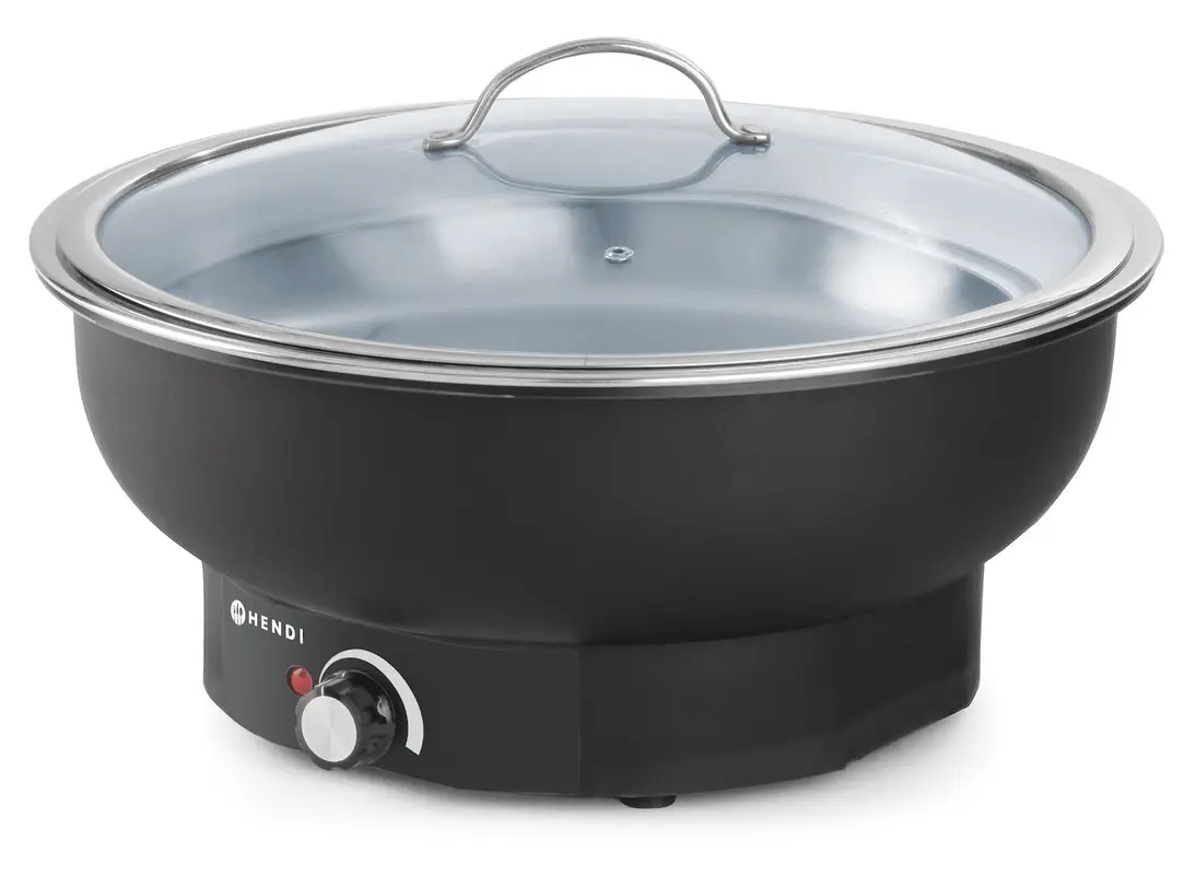 foto del prodotto chafing dish elettrico tesino, hendi, kitchen line, 6,8l