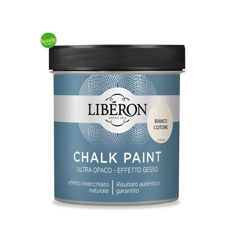 foto del prodotto chalk paint liberon 500ml bianco cotone