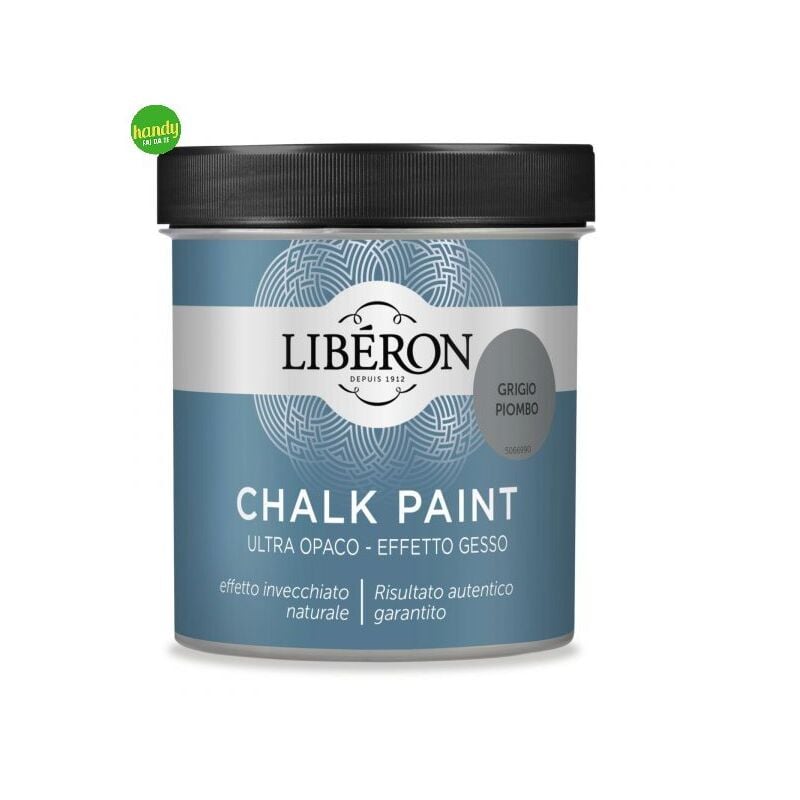 foto del prodotto chalk paint liberon 500ml grigio piombo