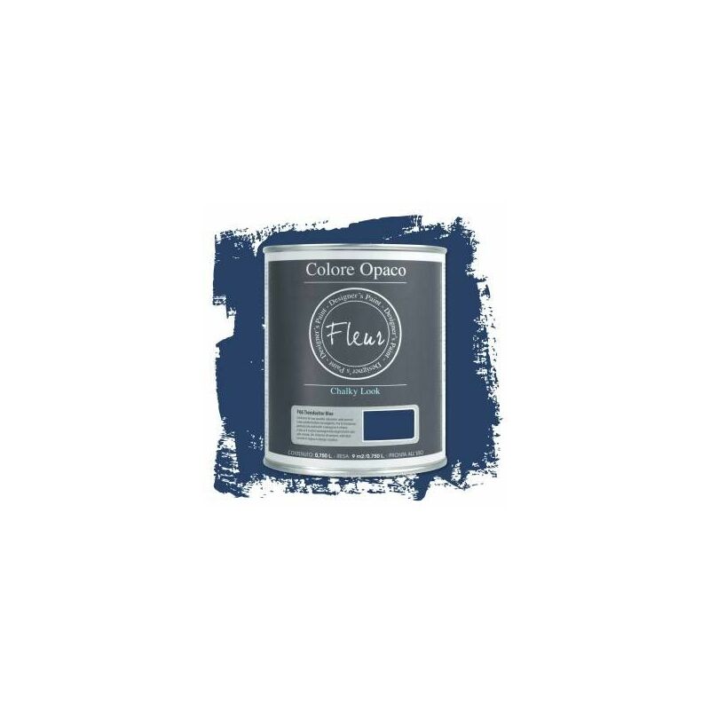 foto del prodotto chalky colore opaco effetto gesso 750 ml f66 trendsetter blue - fleur