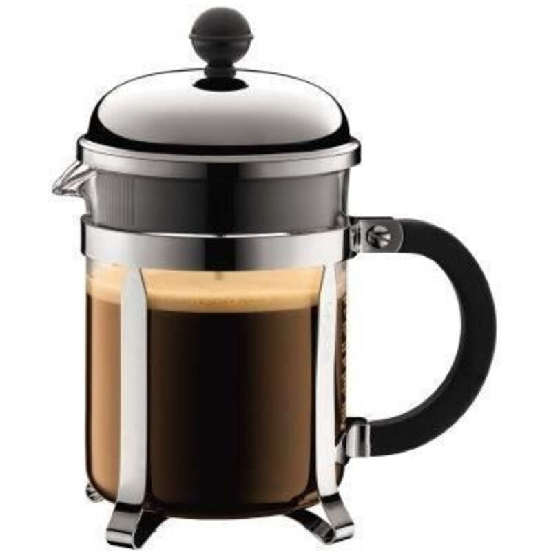 foto del prodotto chambord caffettiera a pistone bodum 4 tazze, 0.5 l, acciaio inossidabile
